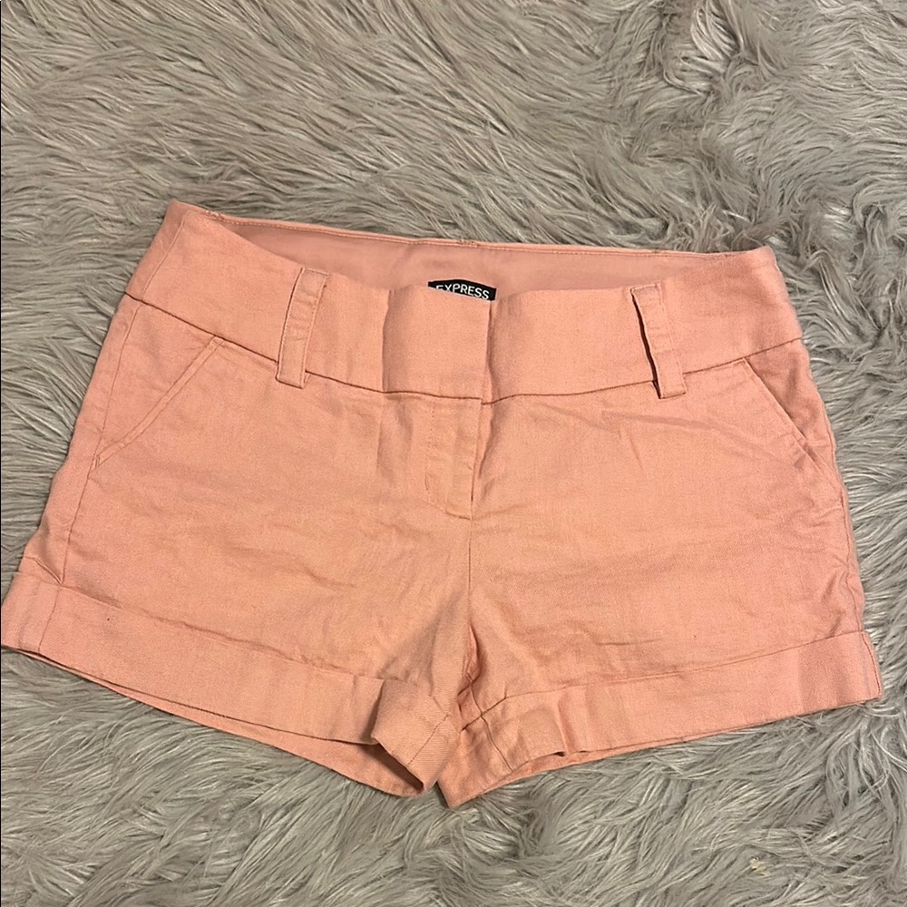 Express Women's Pink Shorts